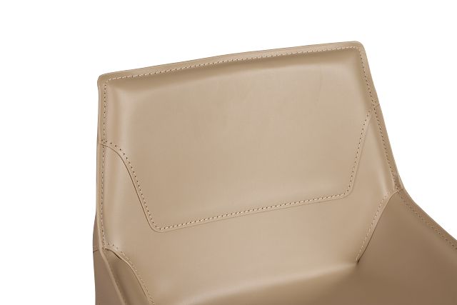 Wayne Beige 27" Upholstered Barstool