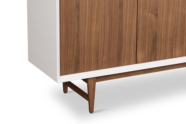 Flynn White Credenza