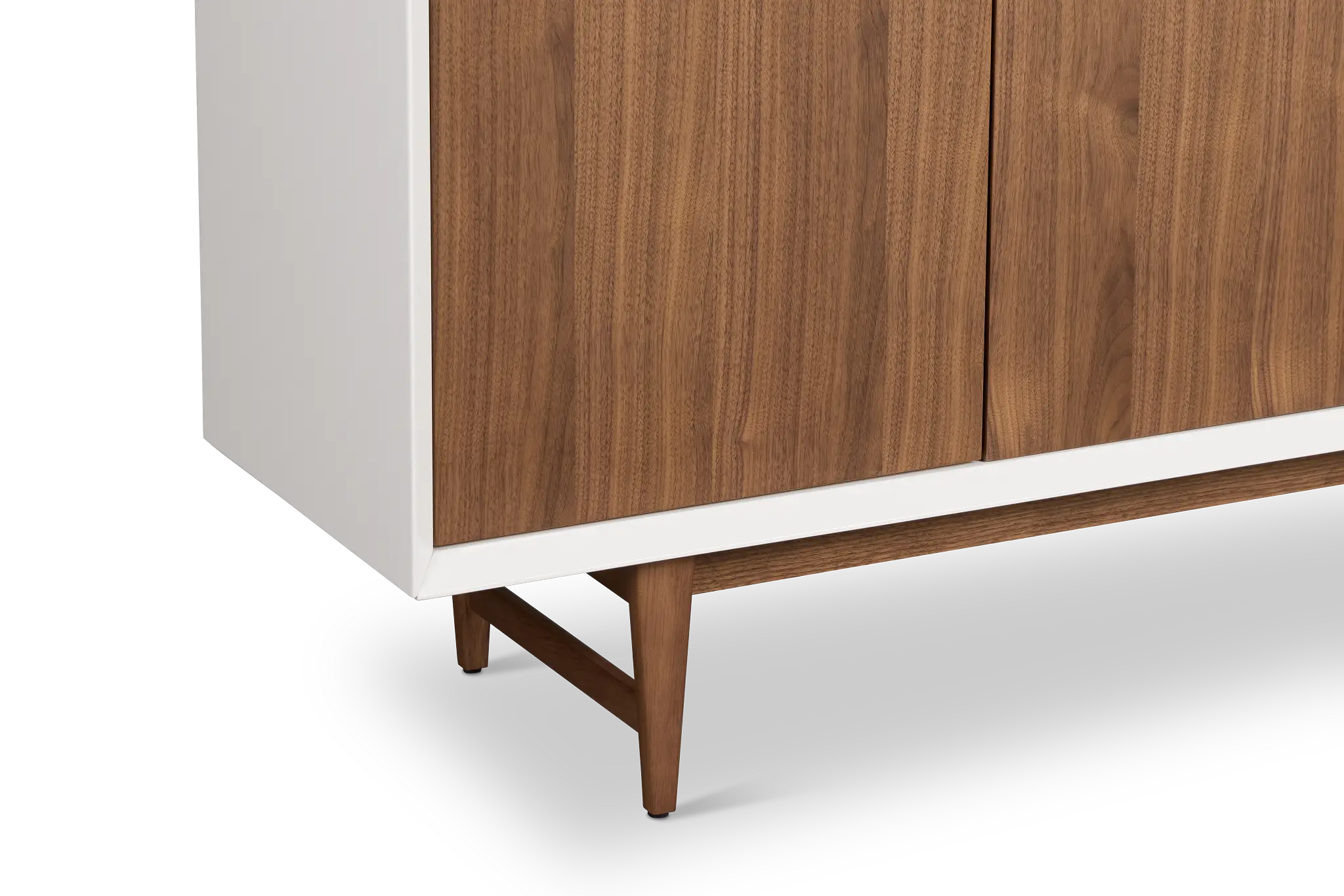 Flynn White Credenza Flynn White Credenza