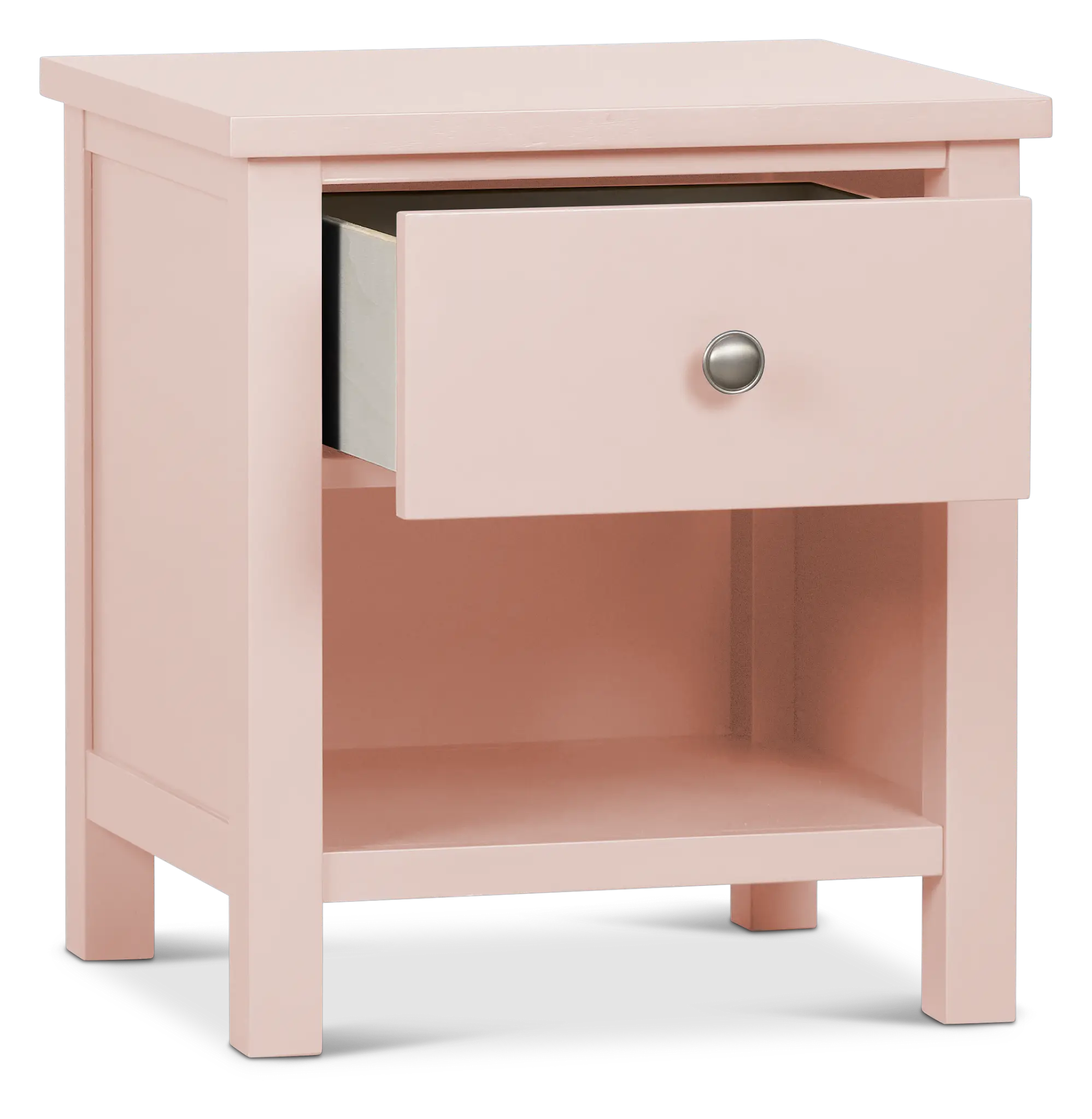 Charleston Pink 1-drawer Nightstand Charleston Pink 1-drawer Nightstand