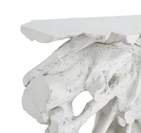 Ocean Drive White Wood Console Table