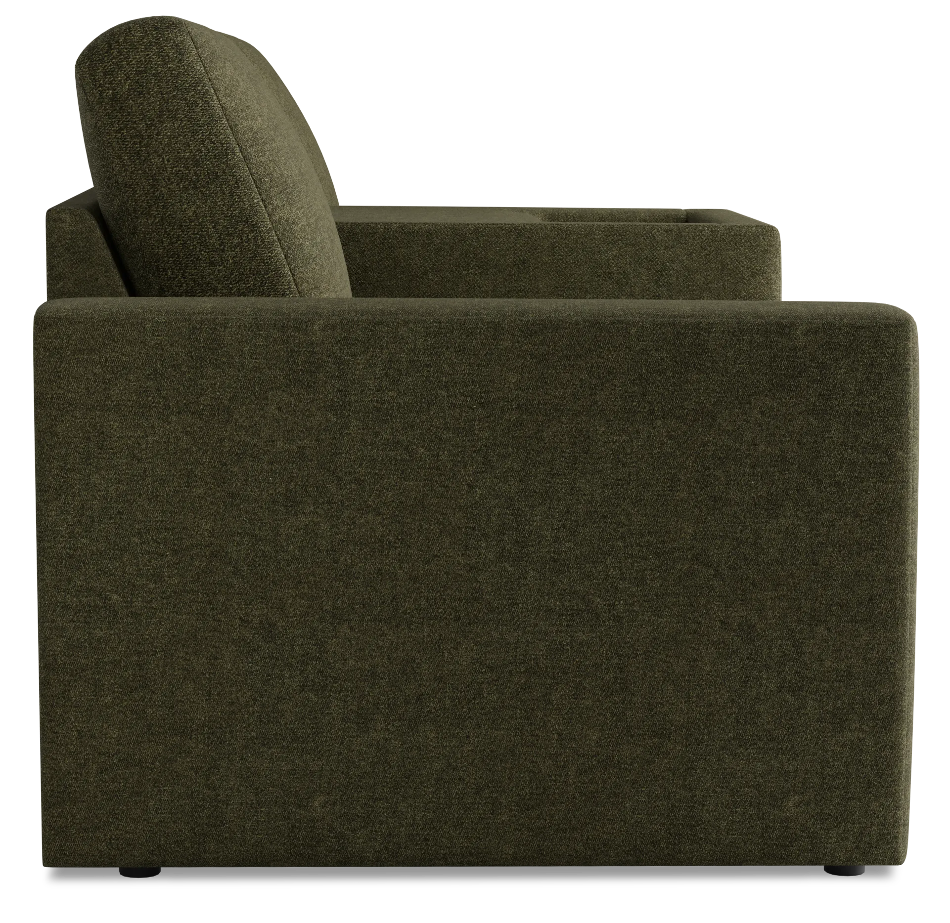 Citymod Green Fabric 3-piece Modular Sofa With Storage Console