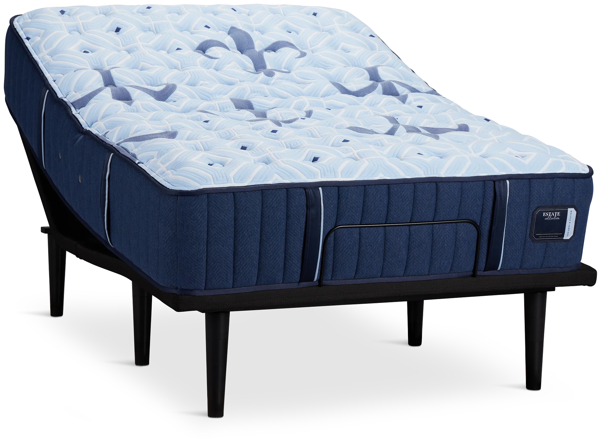 Stearns & Foster Estate Firm Ease Adjustable Mattress Set