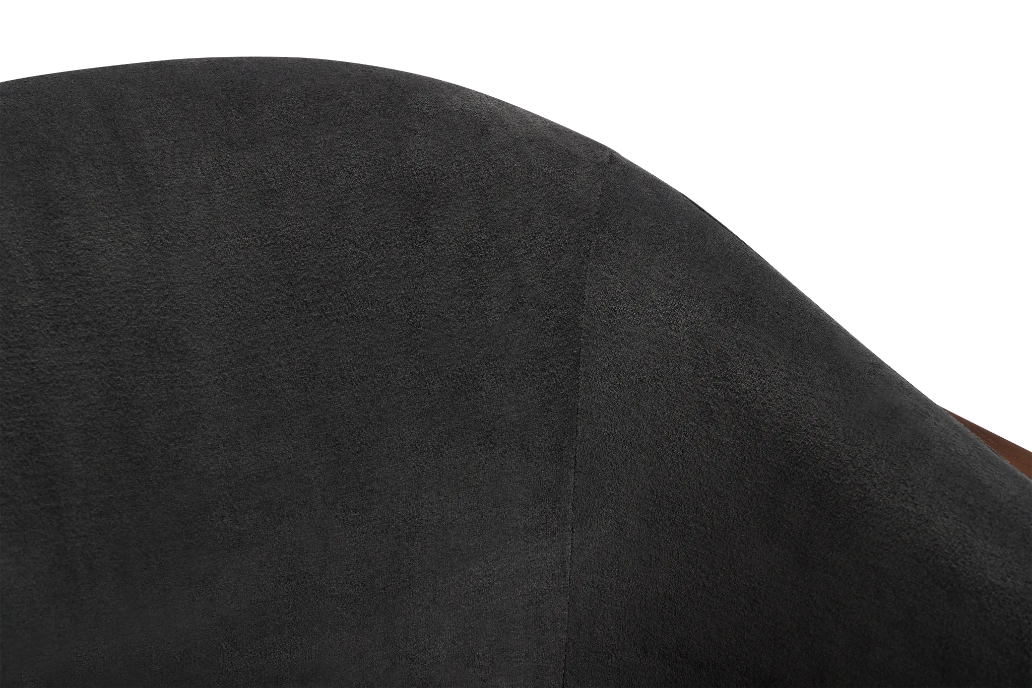 Nova Dark Gray Velvet Accent Chair