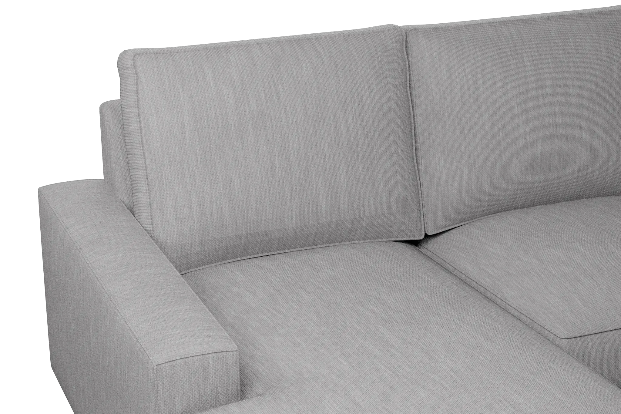 Edgewater Revenue Gray Large Left Chaise Sectional Edgewater Revenue Gray Large Left Chaise Sectional