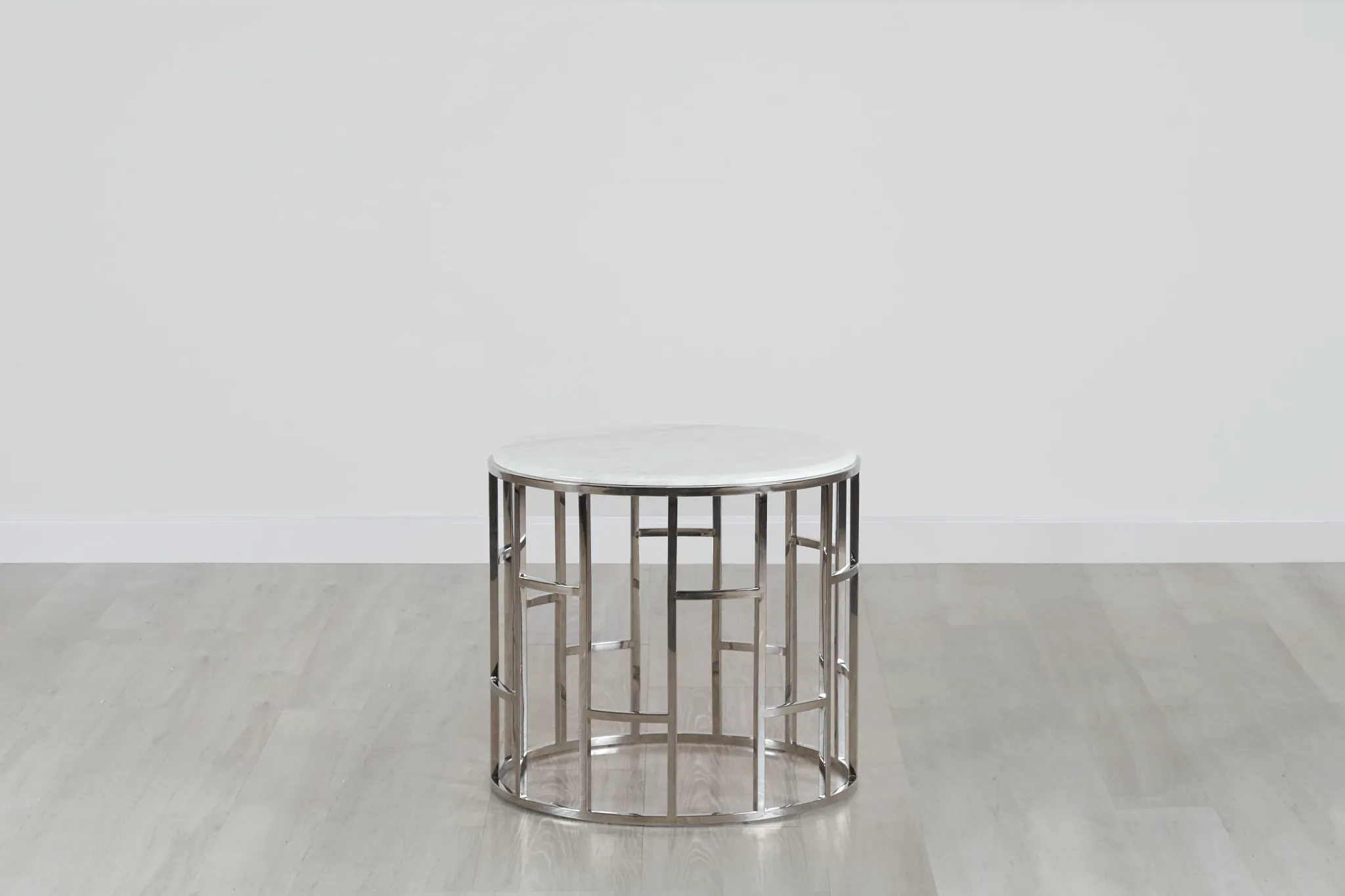 Koda Marble Round End Table