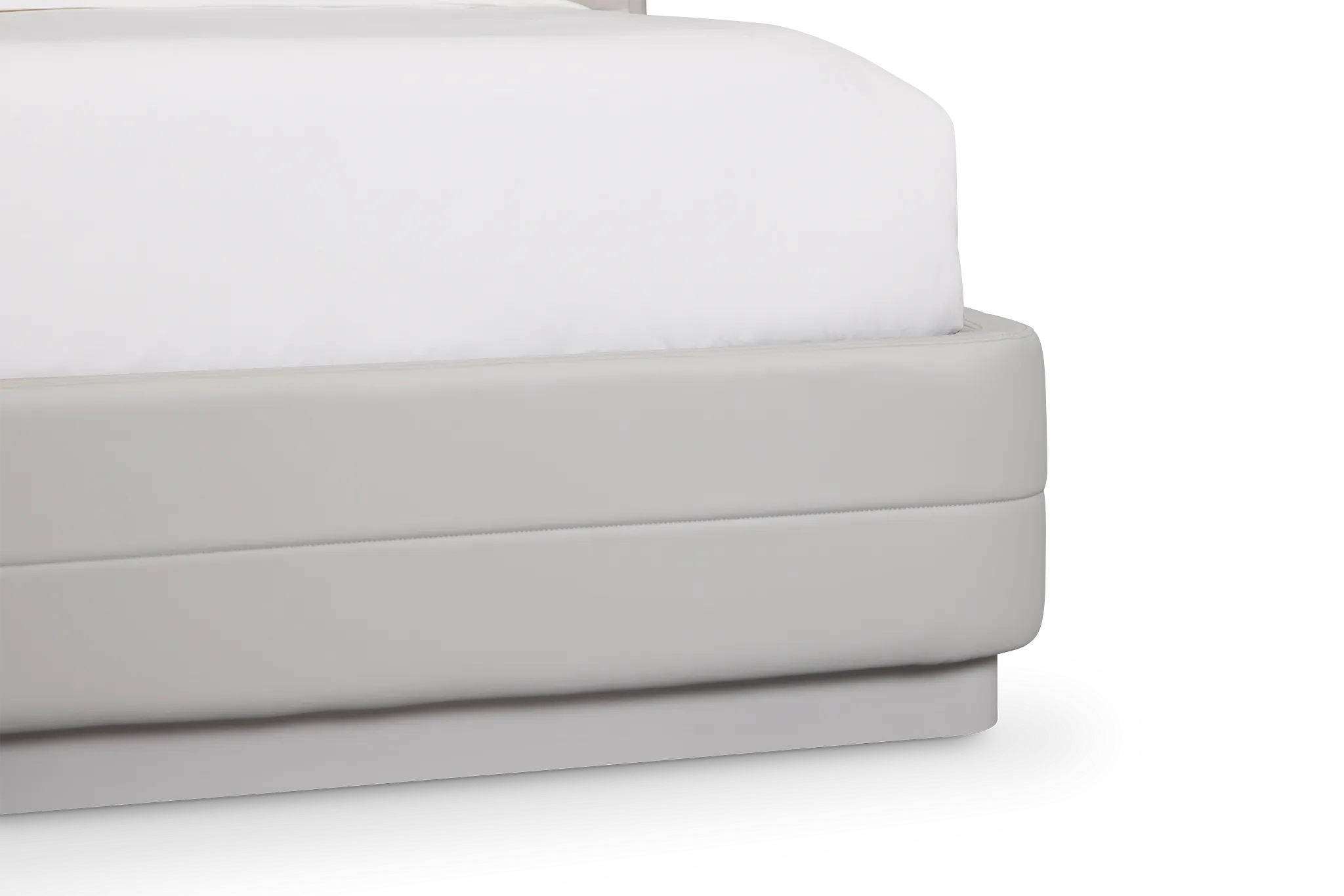 Sinfonia Gray Uph Platform Bed