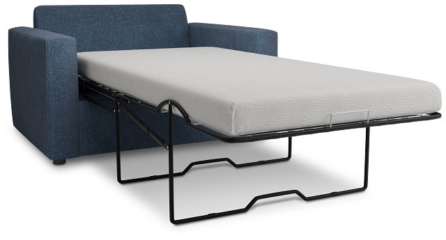 Siesta Maguire Blue Fabric Memory Foam Sleeper