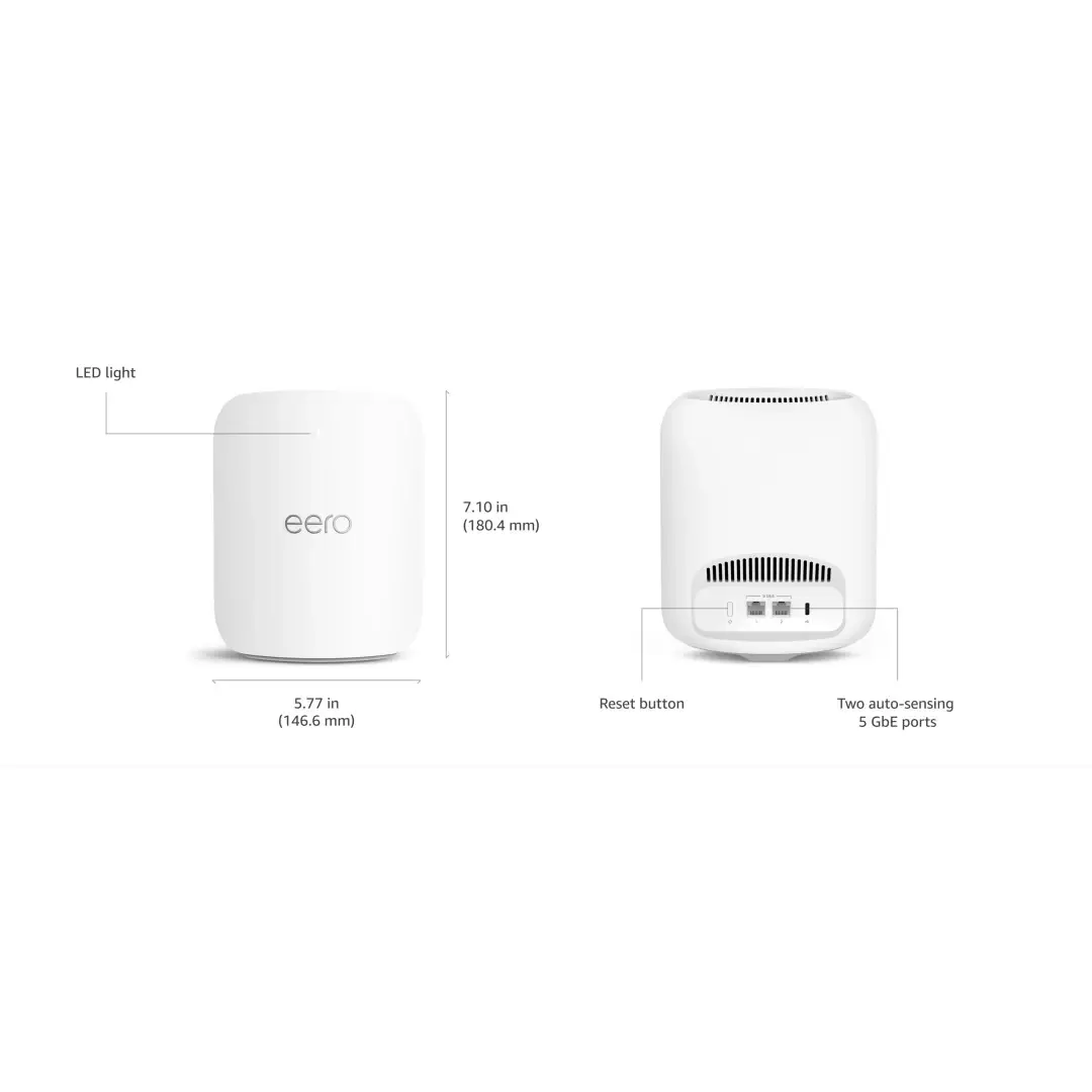 Eero Pro 7 Wifi 6 Routerr White Wi-fi Routers Eero Pro 7 Wifi 6 Routerr White Wi-fi Routers
