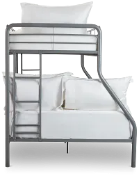 Rory Gray Metal Bunk Bed