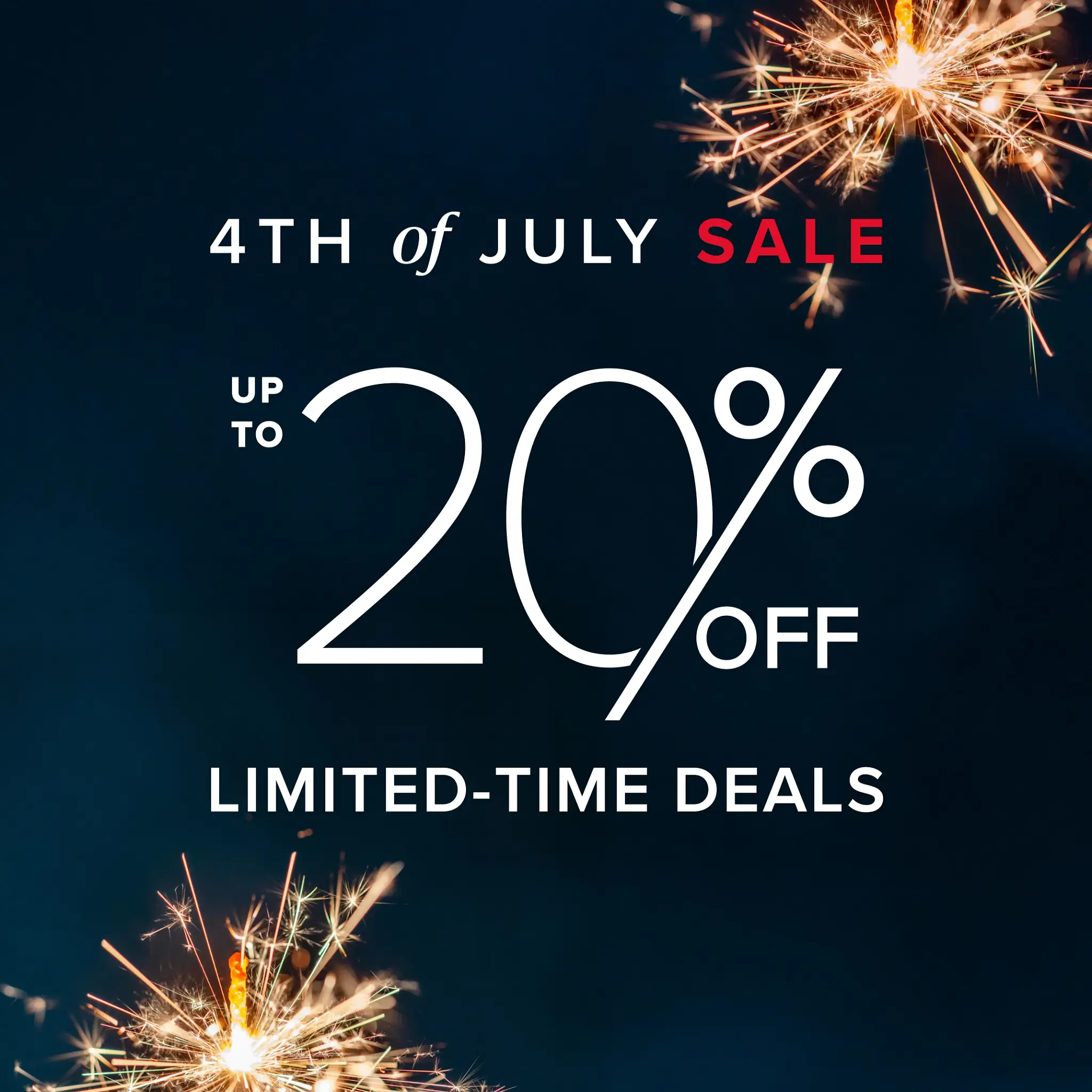 4th of July Sale