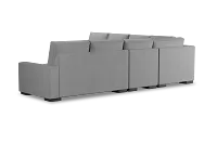 Edgewater Delray Light Gray Large Two-arm Sectional