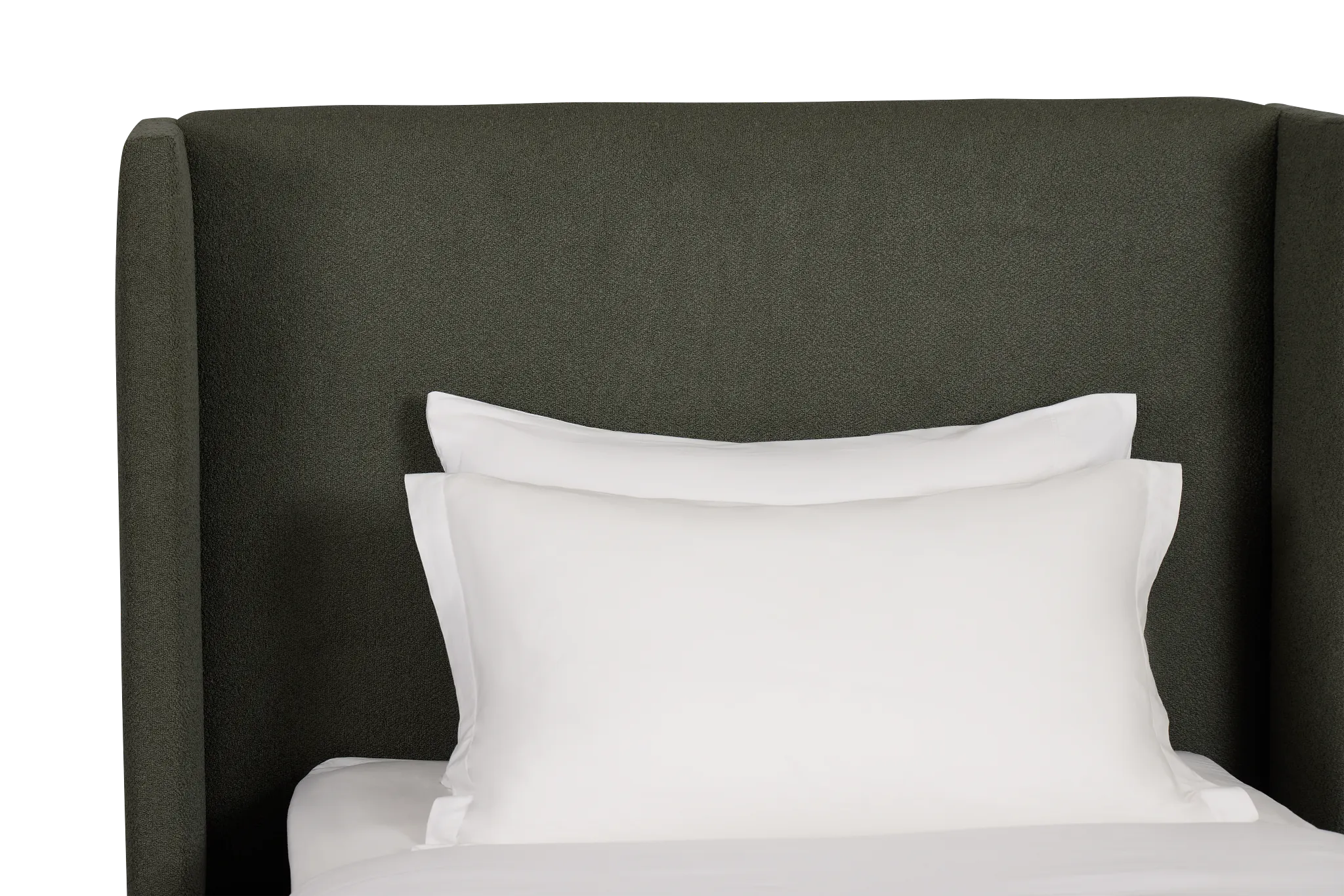 Captiva Sutton Green 48" Upholstered Shelter Bed