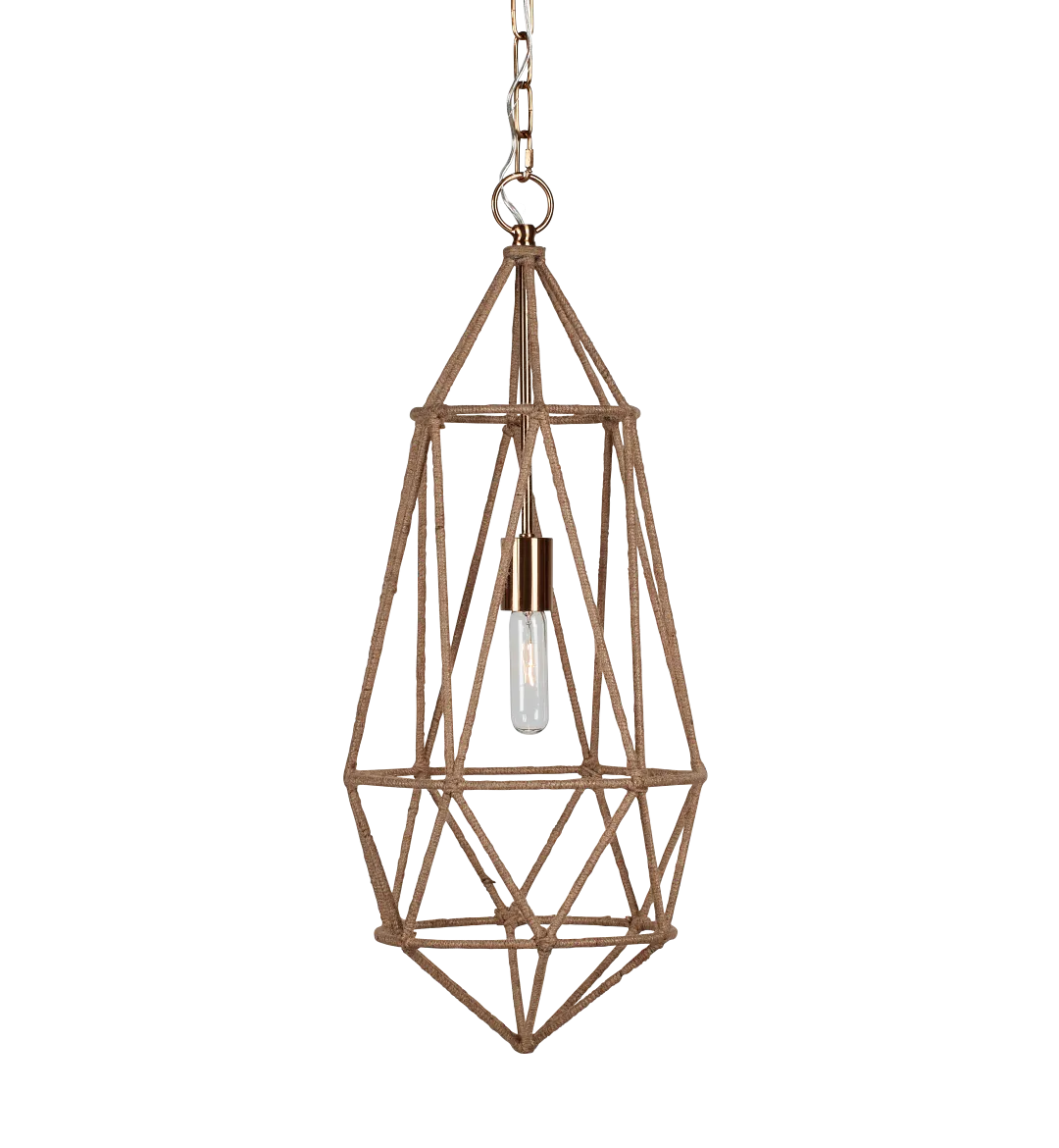 Fletcher Jute Chandelier