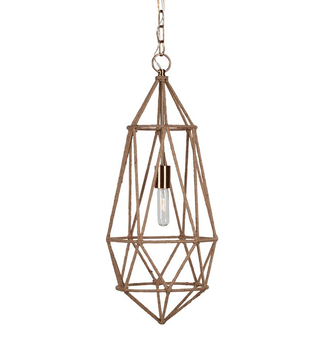 Fletcher Jute Chandelier