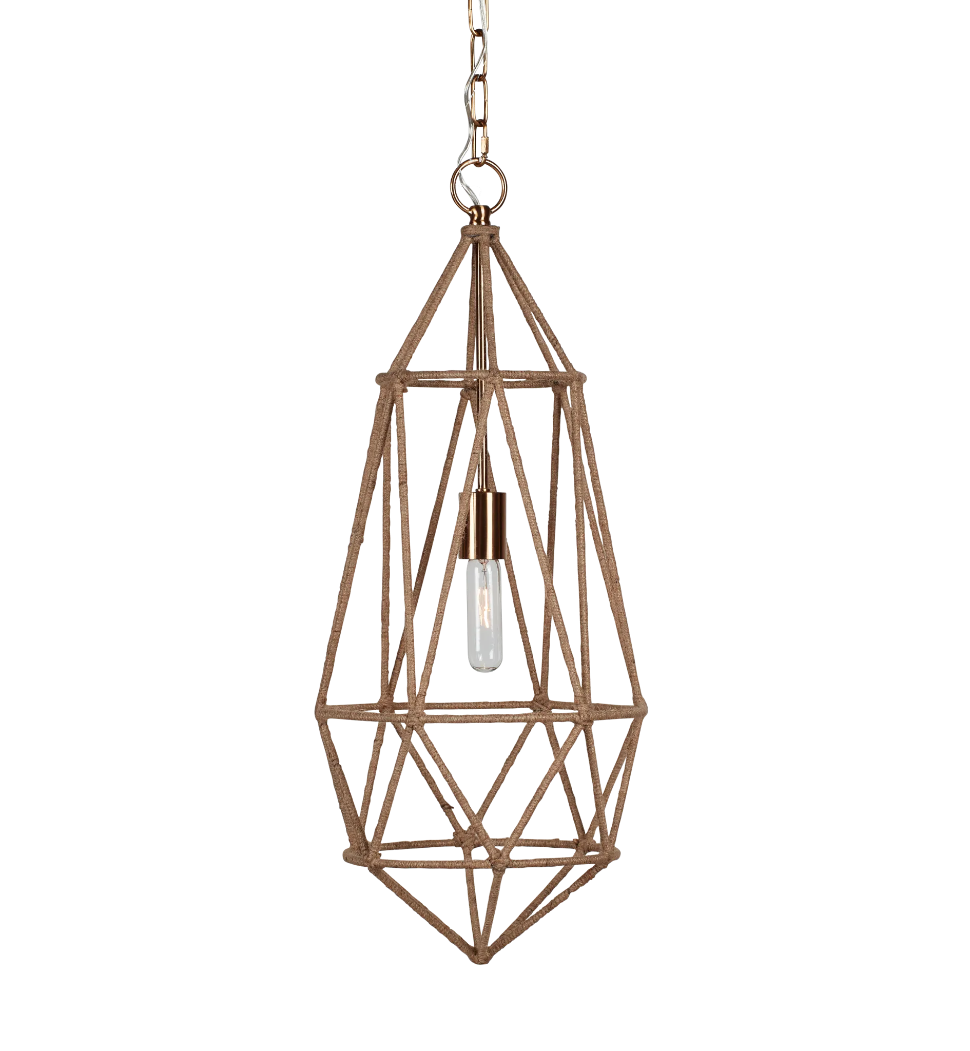 Fletcher Jute Chandelier