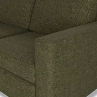 Citymod Green Fabric Medium Two-arm Sectional