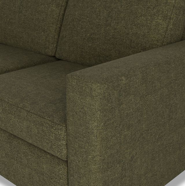 Citymod Green Fabric Medium Two-arm Sectional