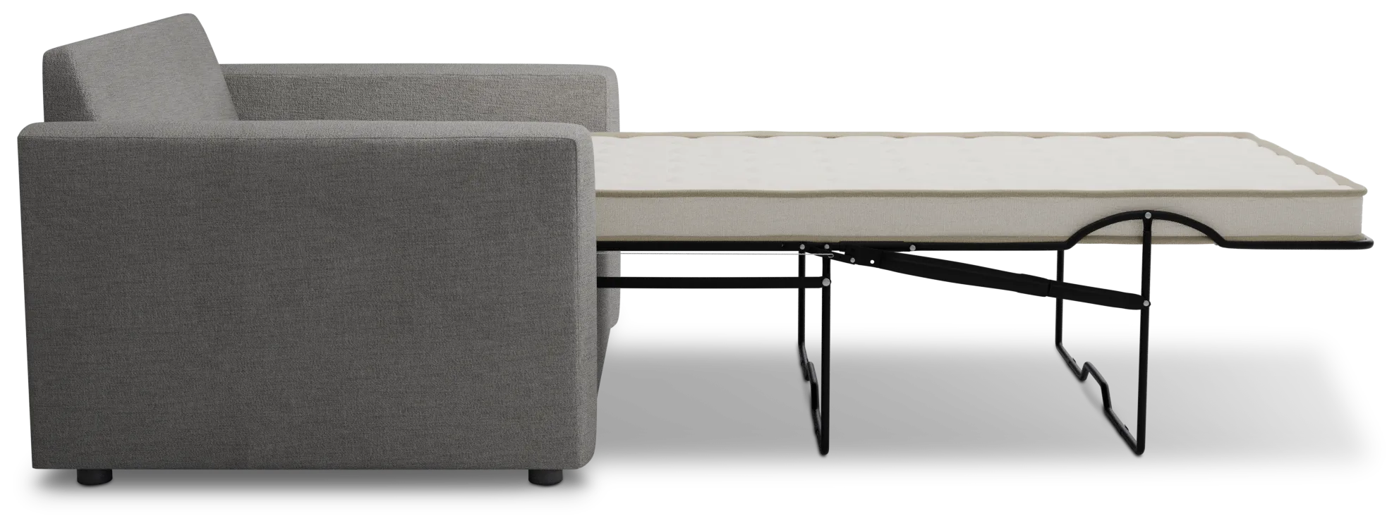 Siesta Maguire Gray Fabric Innerspring Sleeper