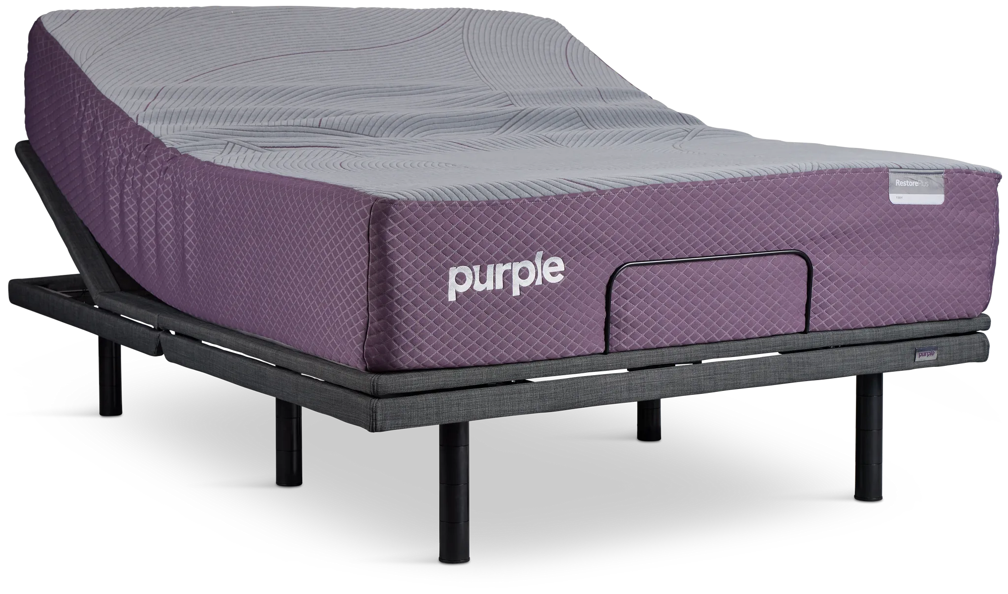 Purple Restore Plus Firm Premium Plus Smart Adjustable Mattress Set