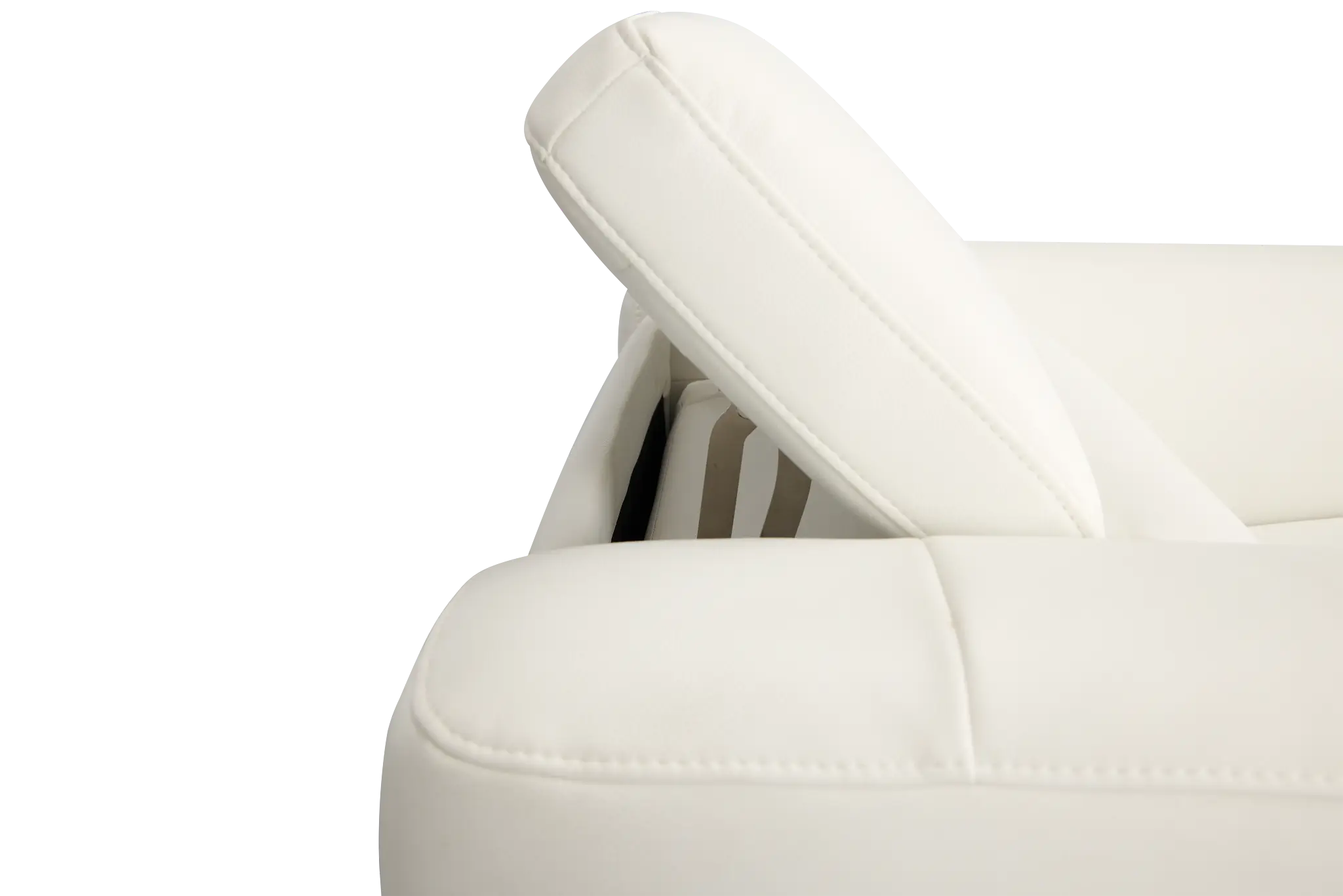 Melody White Micro Power Recliner Melody White Micro Power Recliner