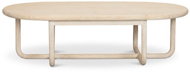 Kairo Light Tone Oval Coffee Table