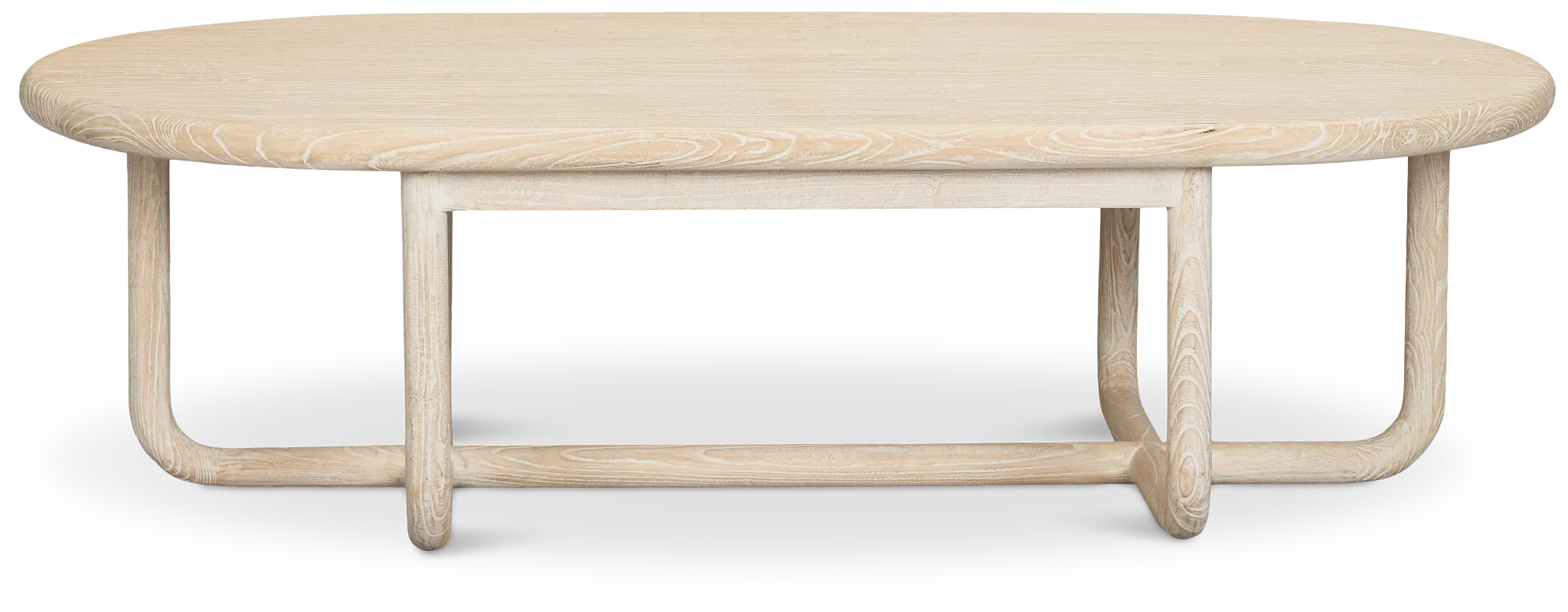 Kairo Light Tone Oval Coffee Table