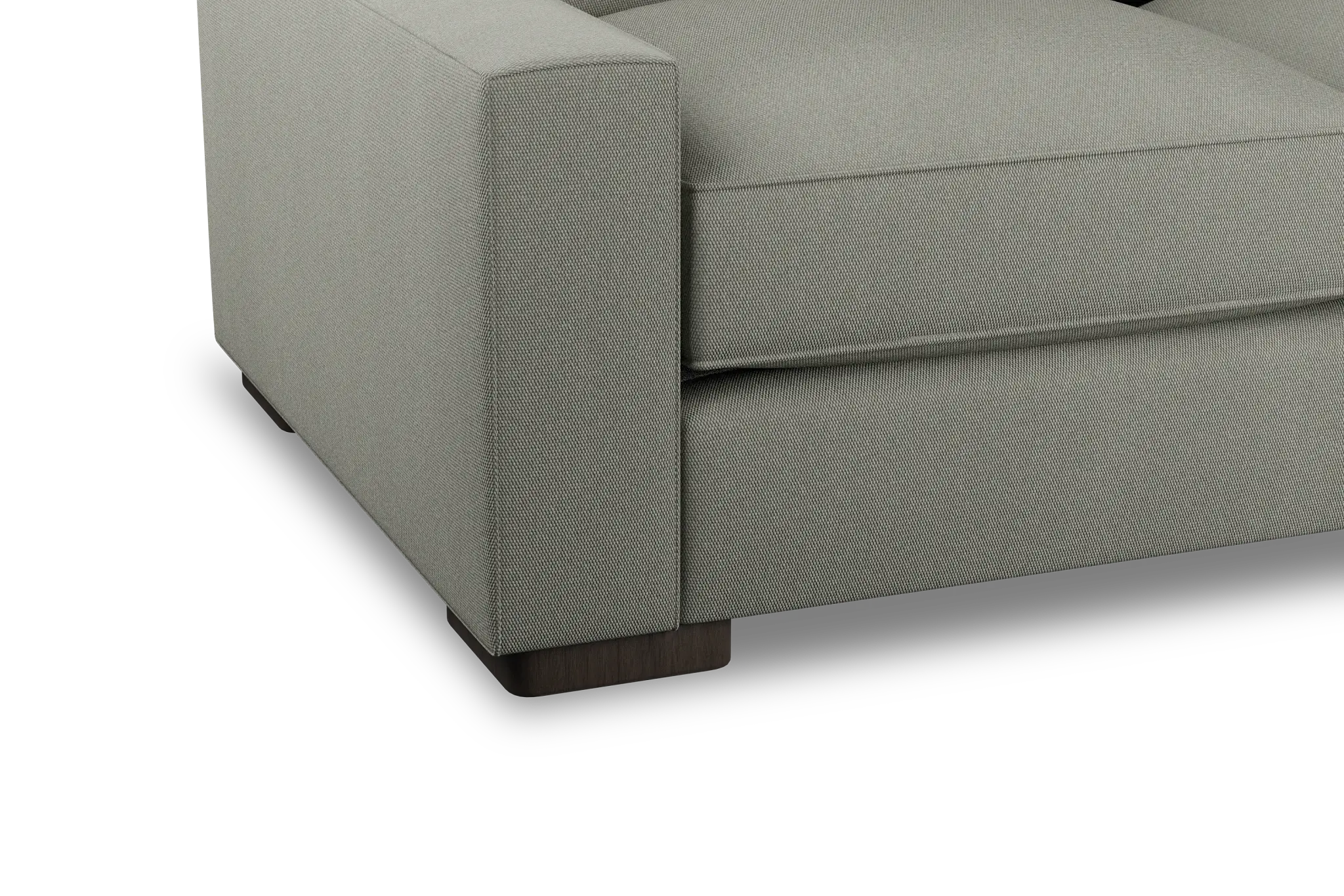 Edgewater Delray Pewter Large Two-arm Sectional Edgewater Delray Pewter Large Two-arm Sectional