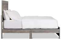 Ollie Gray Panel Bed