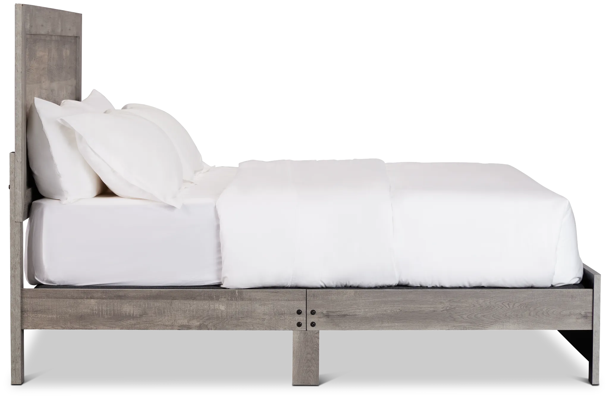 Ollie Gray Panel Bed