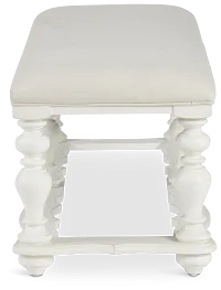 Savannah Ivory 58" Bench