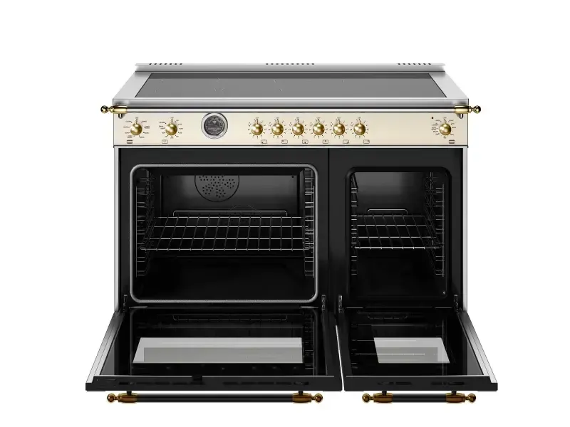 Bertazzoni Heritage Series White 48" Induction Range