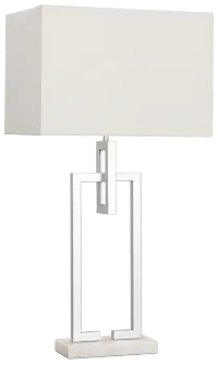 Celena Silver Table Lamp