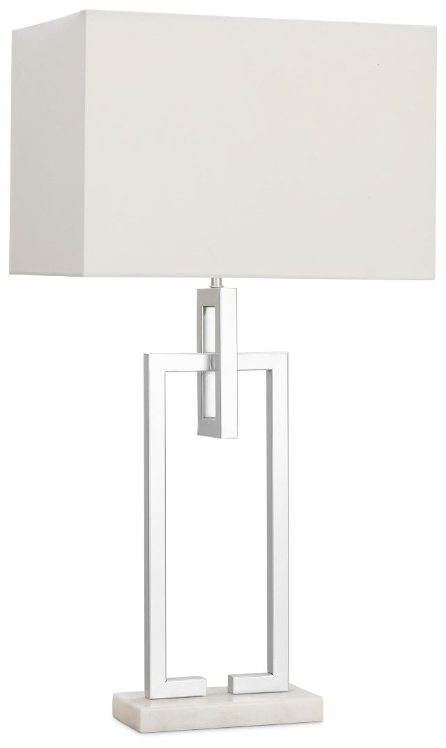 Celena Silver Table Lamp