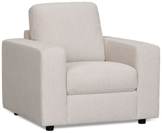 Carmen Light Beige Fabric Chair