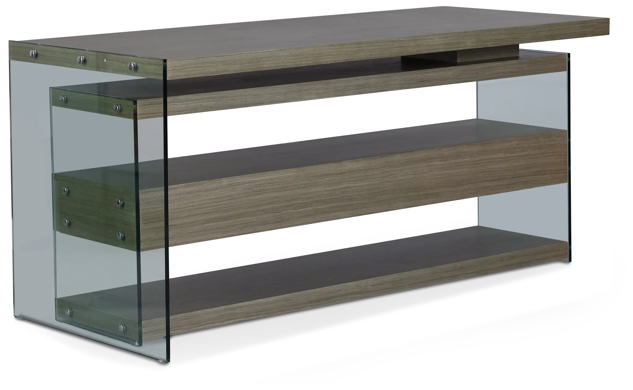 Olympia Gray Large L Desk Olympia Gray Large L Desk