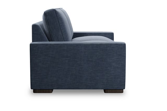 Edgewater Elevation Dark Blue Loveseat