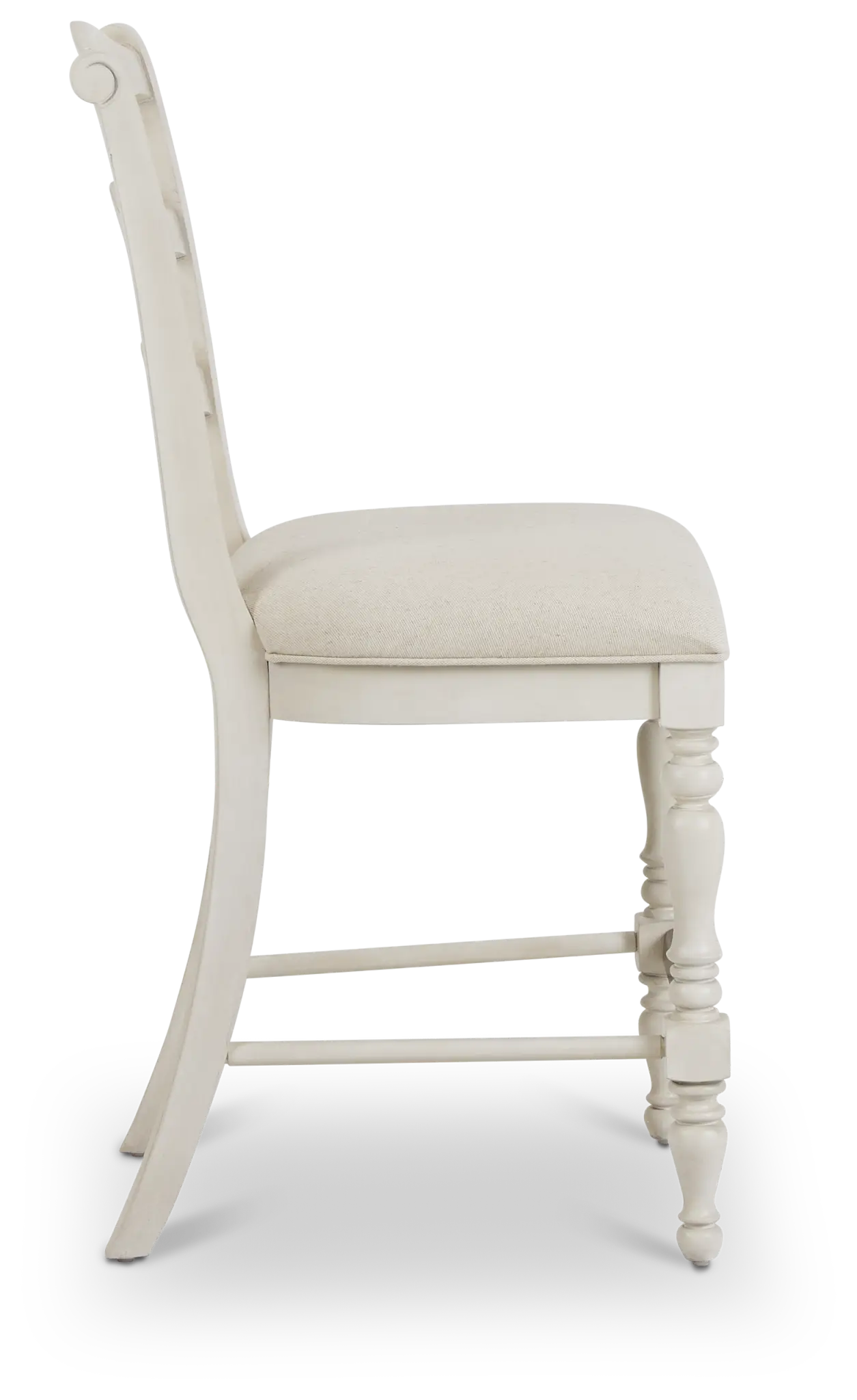 Savannah Ivory 24" Upholstered Barstool Savannah Ivory 24" Upholstered Barstool
