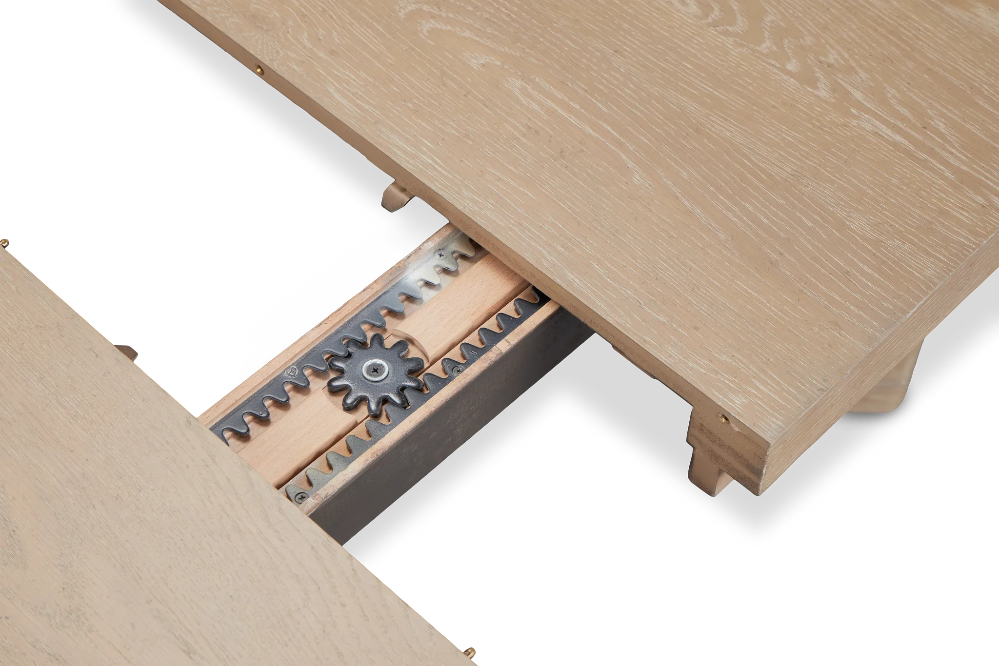 Alton Light Tone Rect Table & 4 Slat Chairs