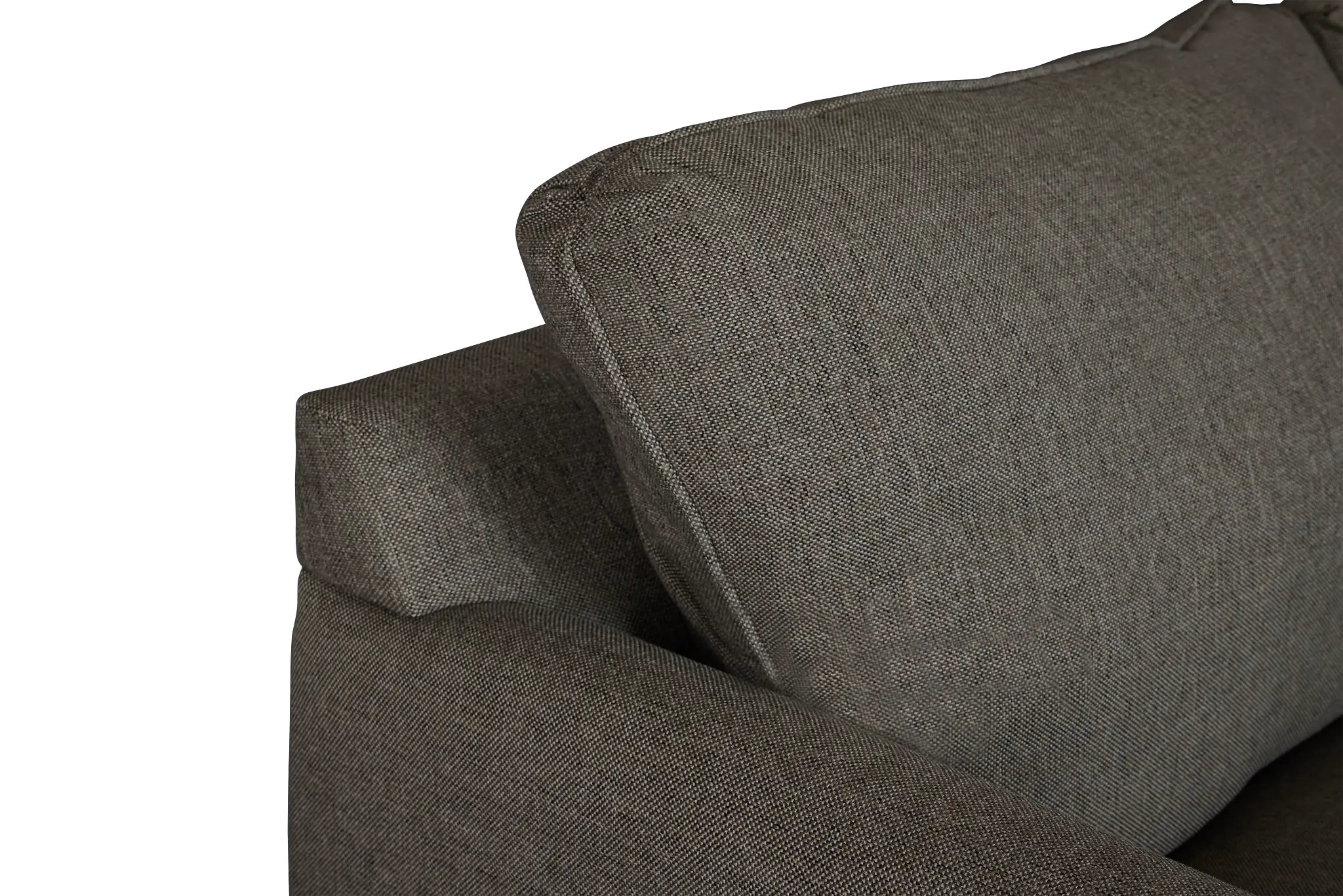 Asheville Brown Fabric Two-arm Right Memory Foam Sleeper Sectional Asheville Brown Fabric Two-arm Right Memory Foam Sleeper Sectional