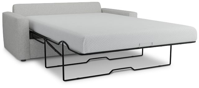 Siesta Delray Light Gray Fabric Memory Foam Sleeper