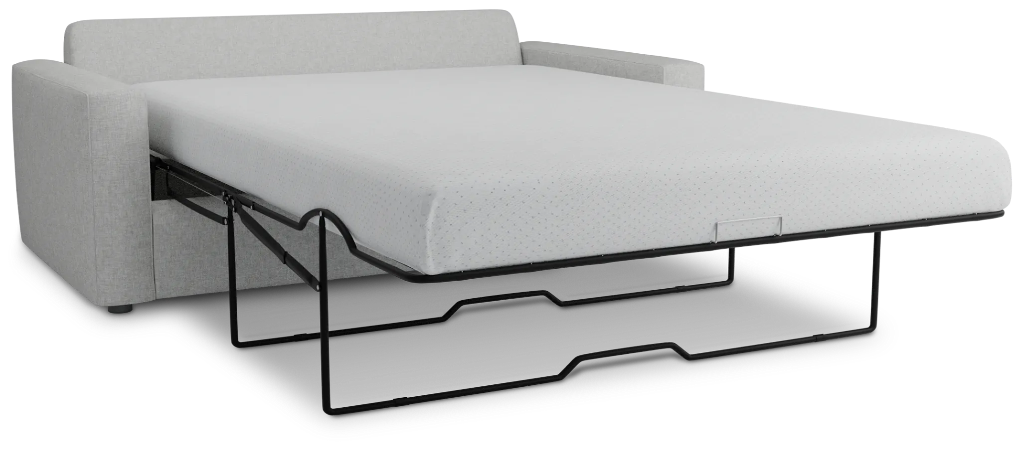 Siesta Delray Light Gray Fabric Memory Foam Sleeper