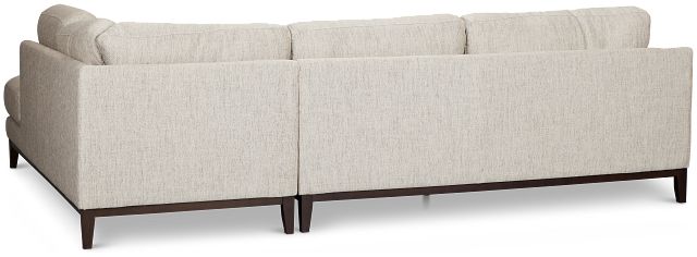 Wesley Gray Fabric Small Right Bumper Sectional