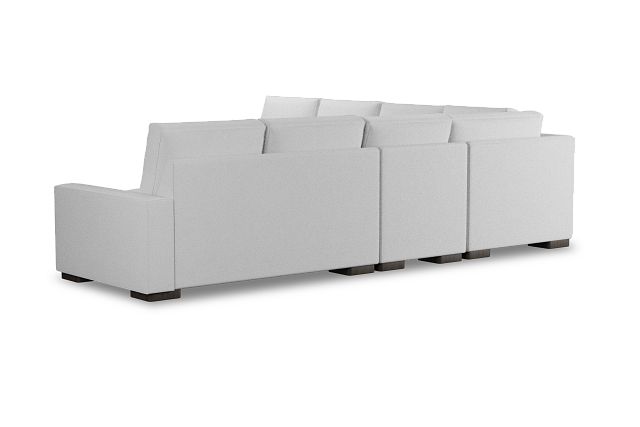 Edgewater Peyton White Large Two-arm Sectional