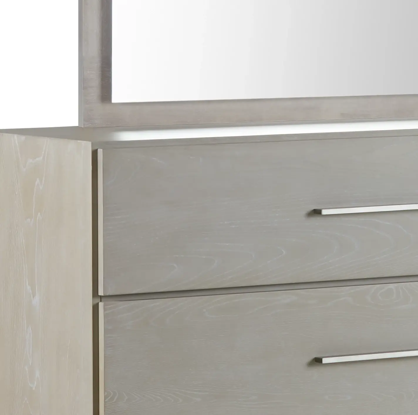 Destination Light Tone Dresser & Mirror Destination Light Tone Dresser & Mirror