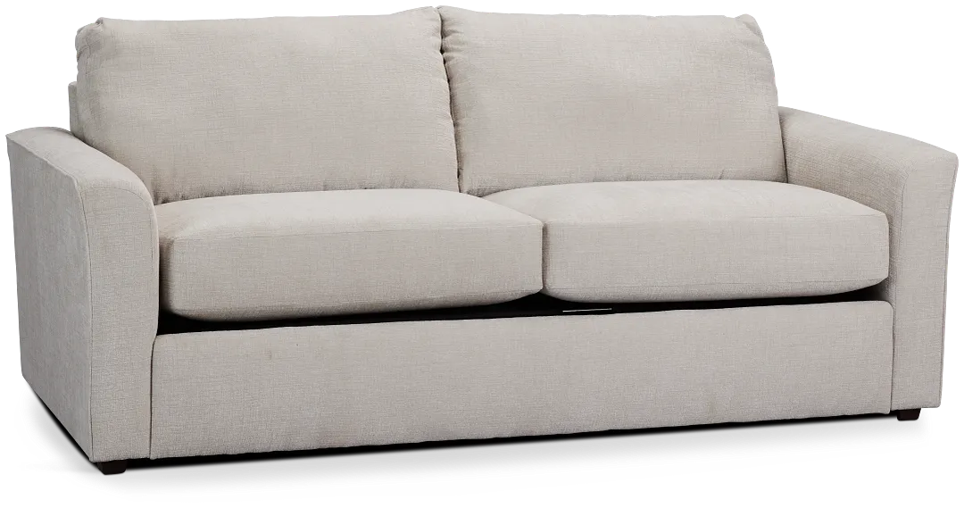 Maxie Light Beige Micro Memory Foam Sleeper