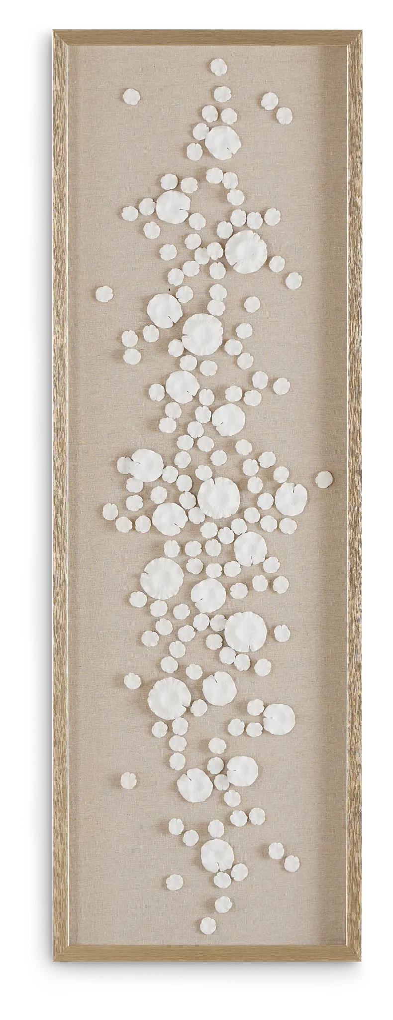 Muir White Canvas Wall Art