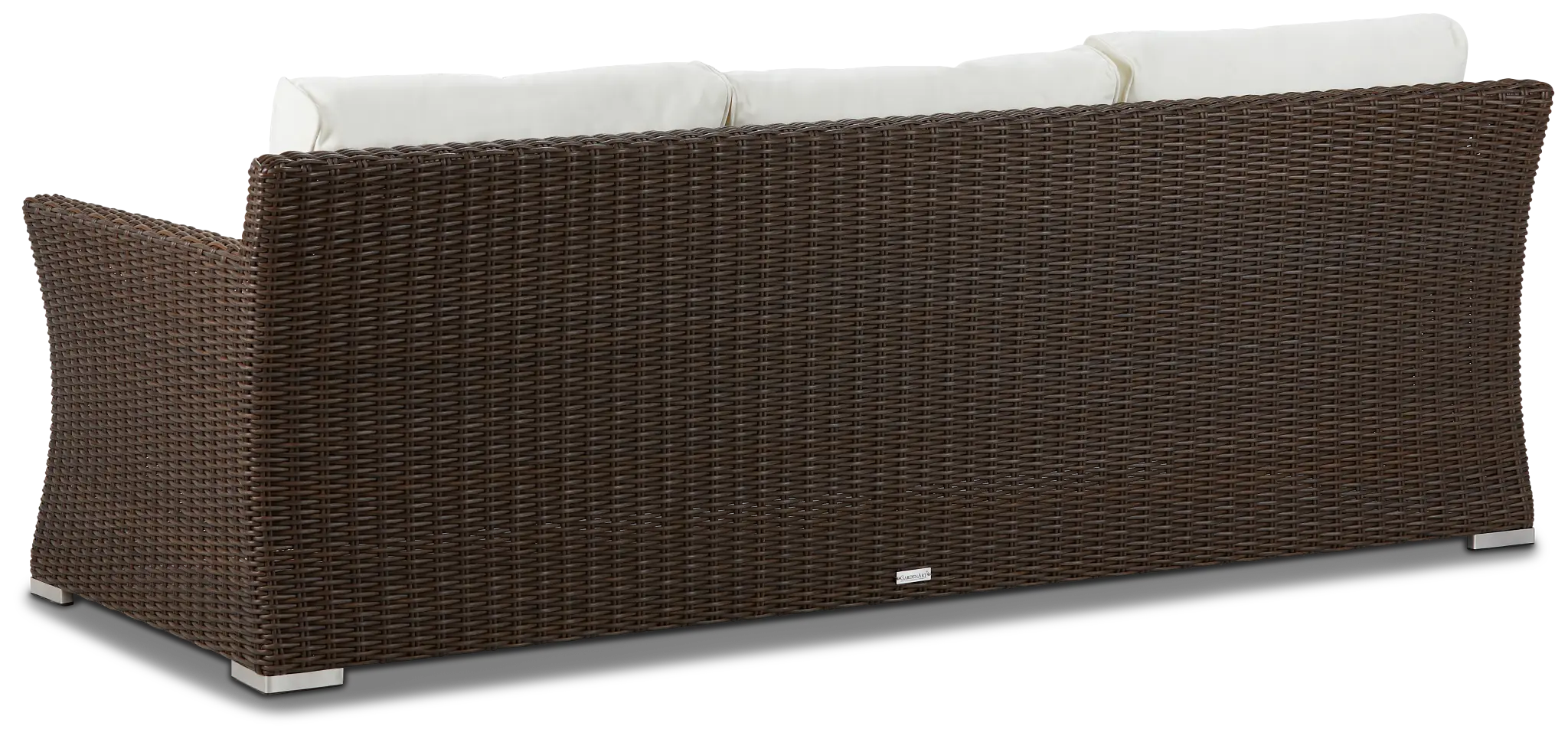 Southport White Woven Sofa Southport White Woven Sofa