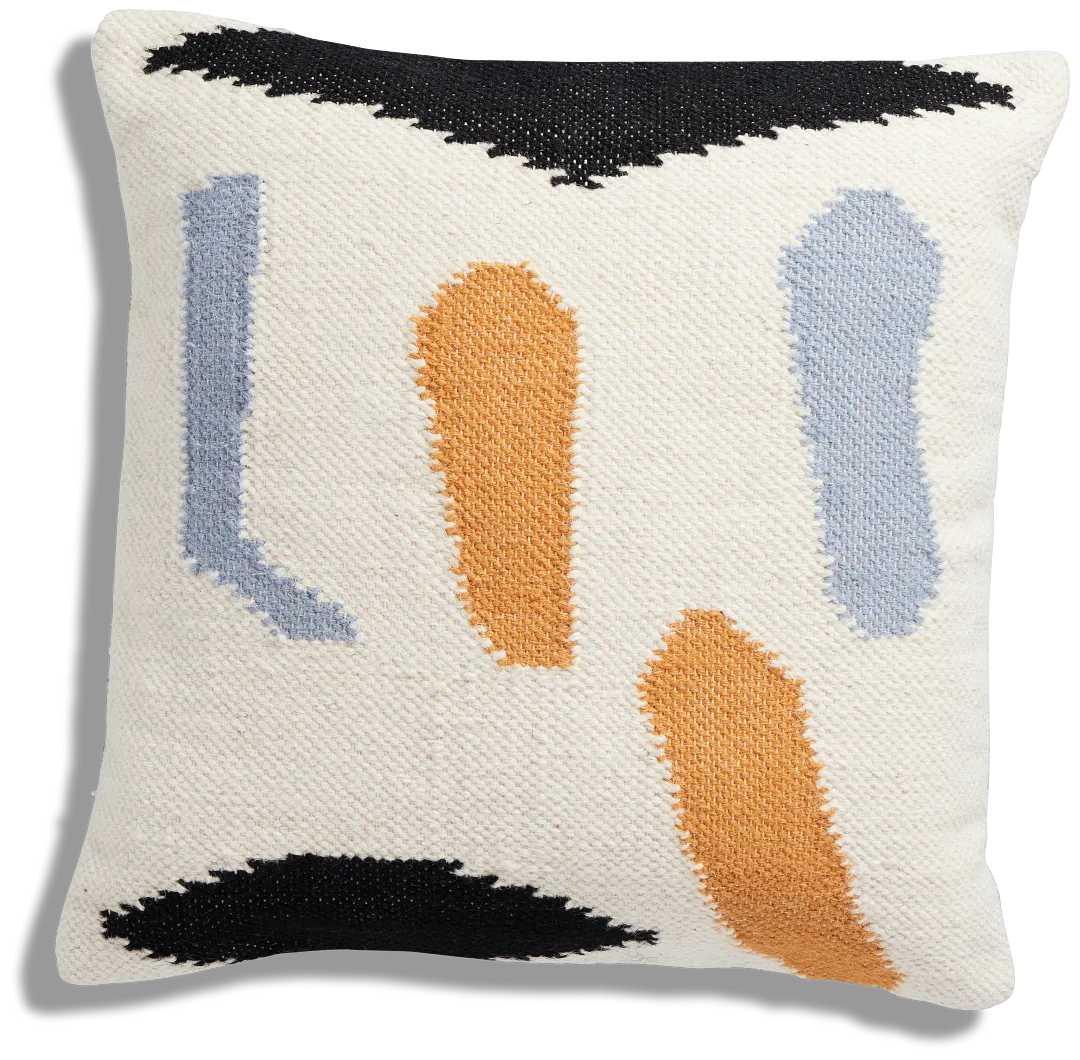 Austin Ivory 20" Accent Pillow