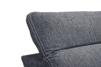 Callum Dark Gray Fabric Recliner